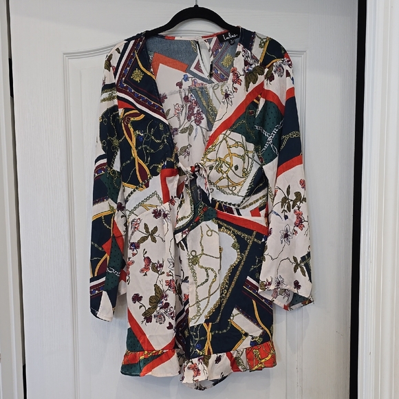 Lulus colorful romper small - Picture 1 of 8